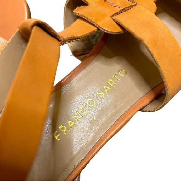 Women’s Franco Sarto Sandals with Zipper Heel Size 5.5 - Picture 12 of 14